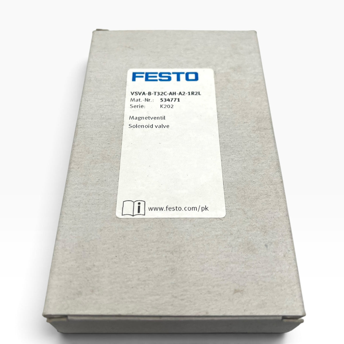 1x Festo VSVA-B-T32C-AH-A2-1R2L solenoid valve no. 534771 pneumatic