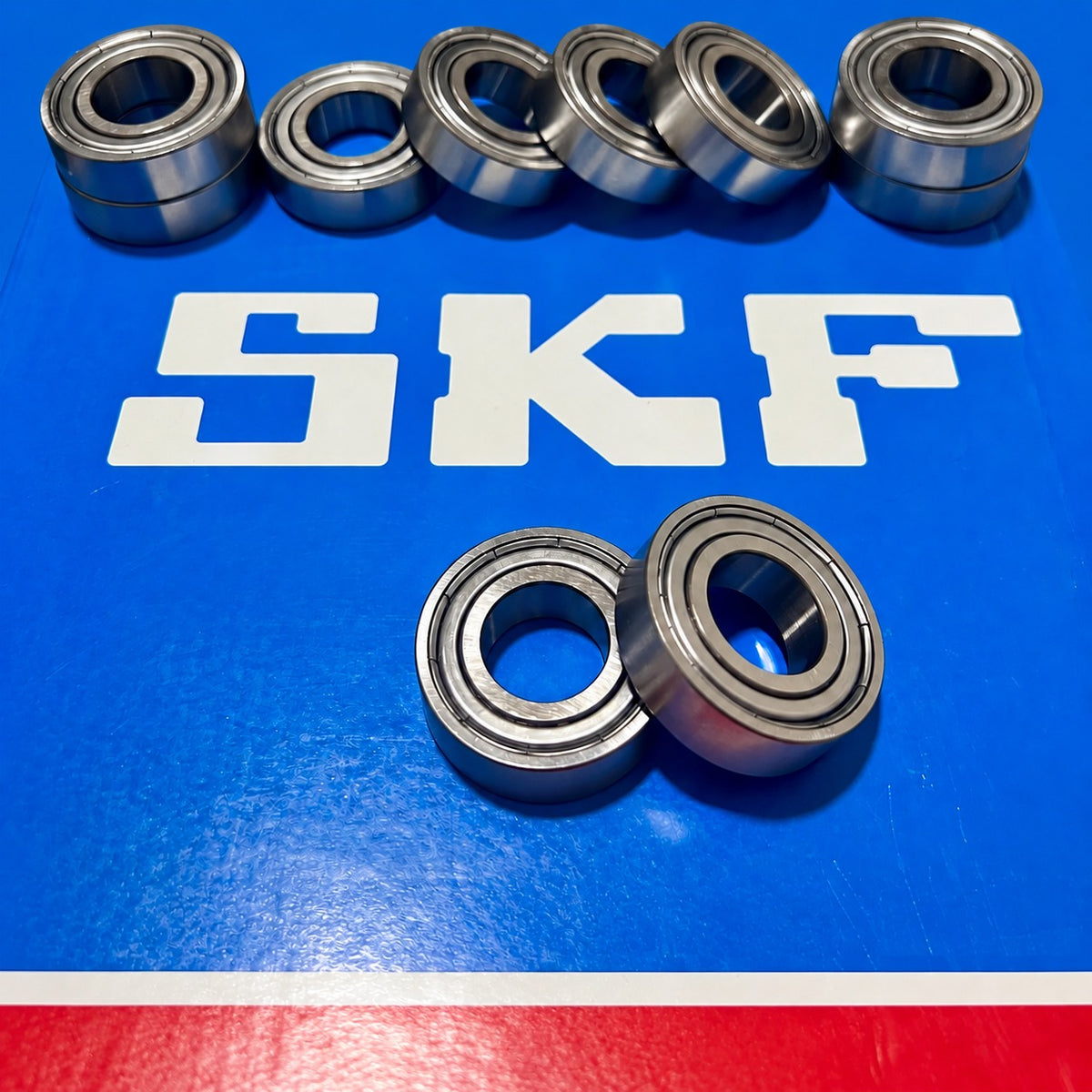 10x SKF 6001-2Z Rillenkugellager 12x28x8 mm
