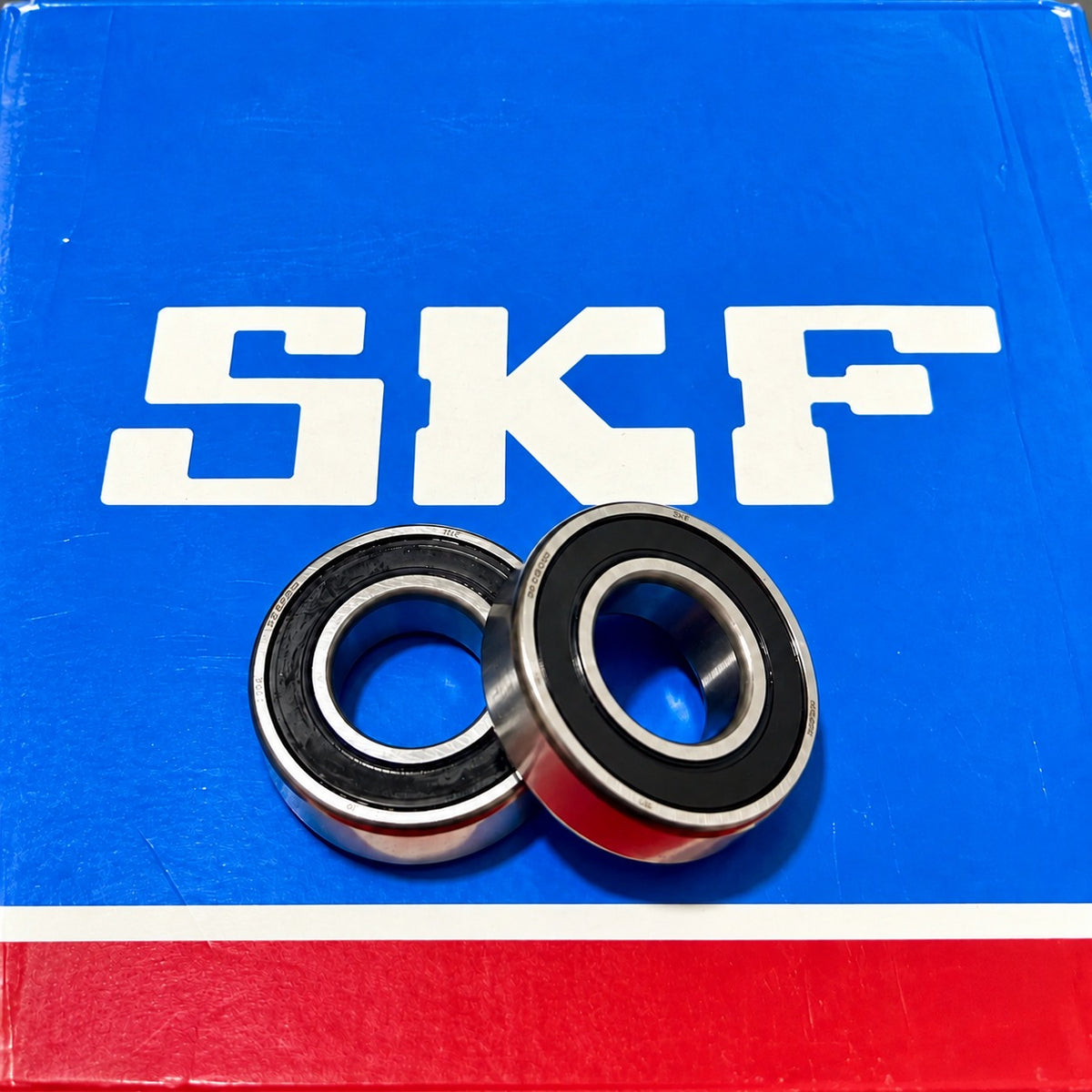 2x SKF 6002-2RSH Rillenkugellager 15x32x9 mm