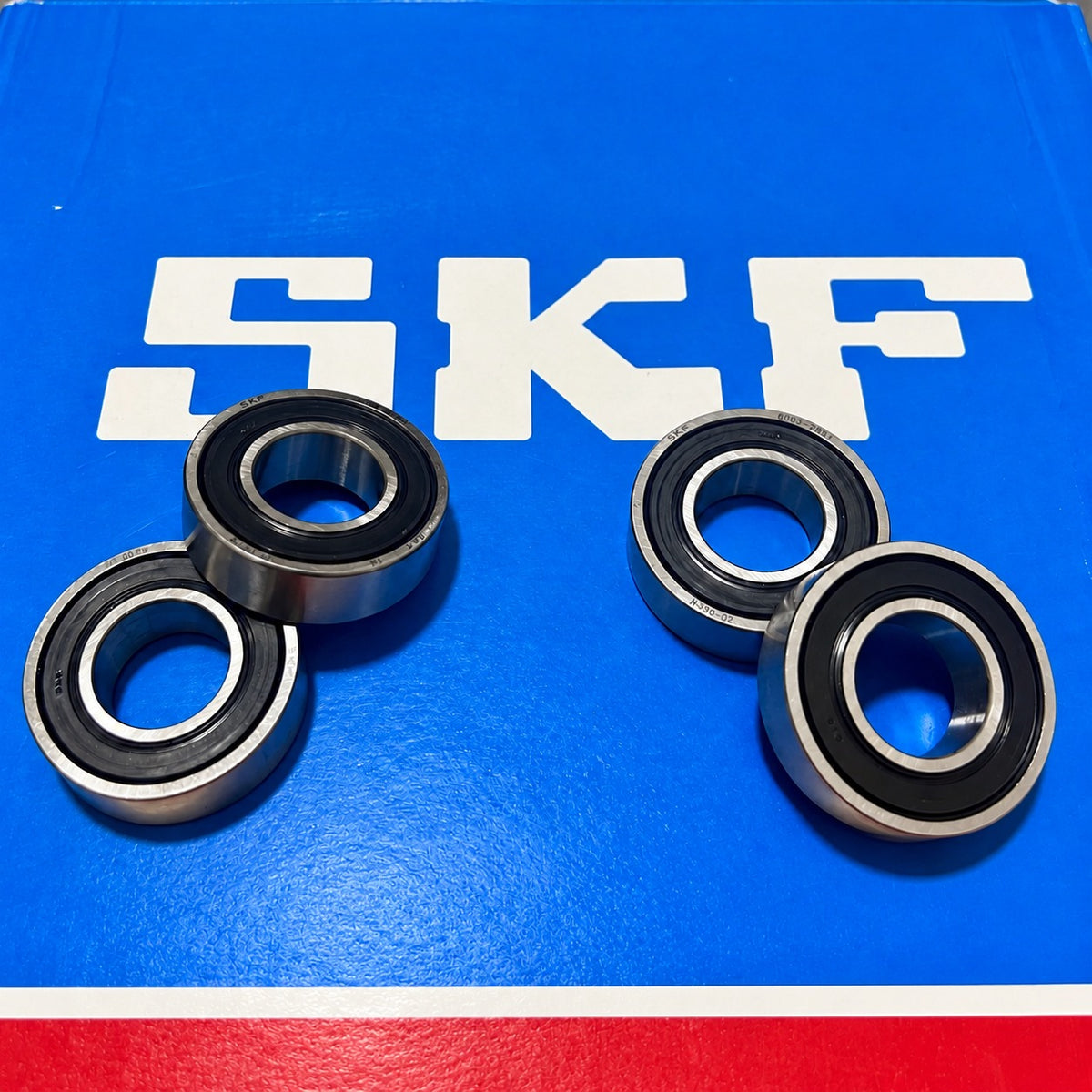 4x SKF 6200-2RSH Rillenkugellager 10x30x9 mm
