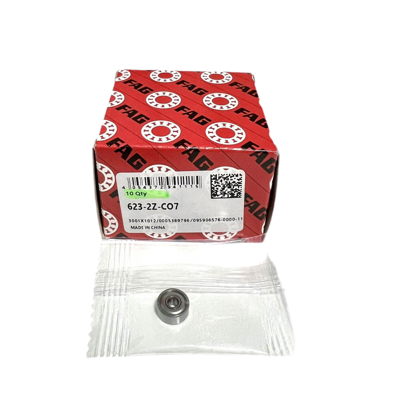 1x FAG 623-2Z Rillenkugellager 3x10x4 mm Kugellager