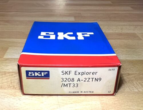 1x SKF Explorer 3208 A-2ZTN9/MT33 Schrägkugellager 40x80x30,2 mm Kugellager