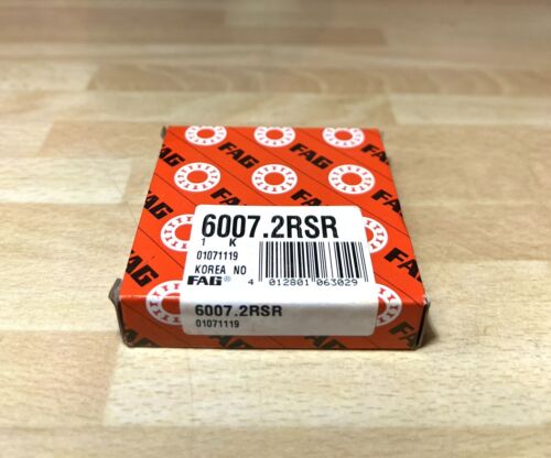 1x FAG 6007 2RSR Rillenkugellager 35x62x14 mm 6007 2RS1 2RSH 2RS Kugellager