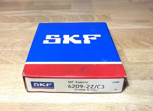 1x SKF Explorer 6209-2Z/C3 Rillenkugellager 45x85x19 mm 6209 2Z ZZ C3 Kugellager