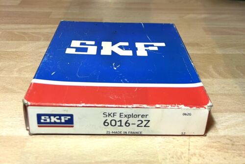 1x SKF Explorer 6016-2Z Rillenkugellager 80x125x22 mm 6016 2Z ZZ Kugellager