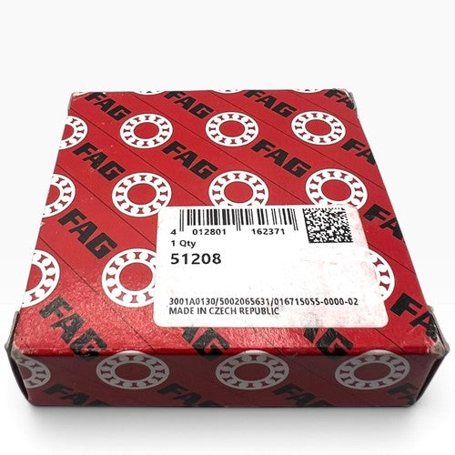 FAG 51208 Axial-Rillenkugellager 40x68x19 mm – Originalverpackung