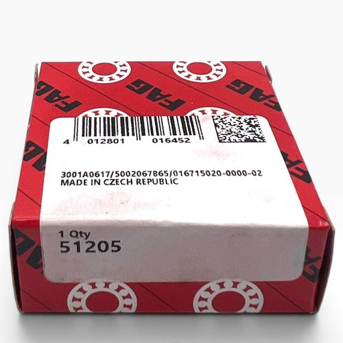 FAG 51205 Axial-Rillenkugellager 25x47x15 mm – Originalverpackung