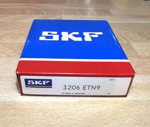 1x SKF 1206 ETN9 Pendelkugellager 30x62x16 mm Kugellager