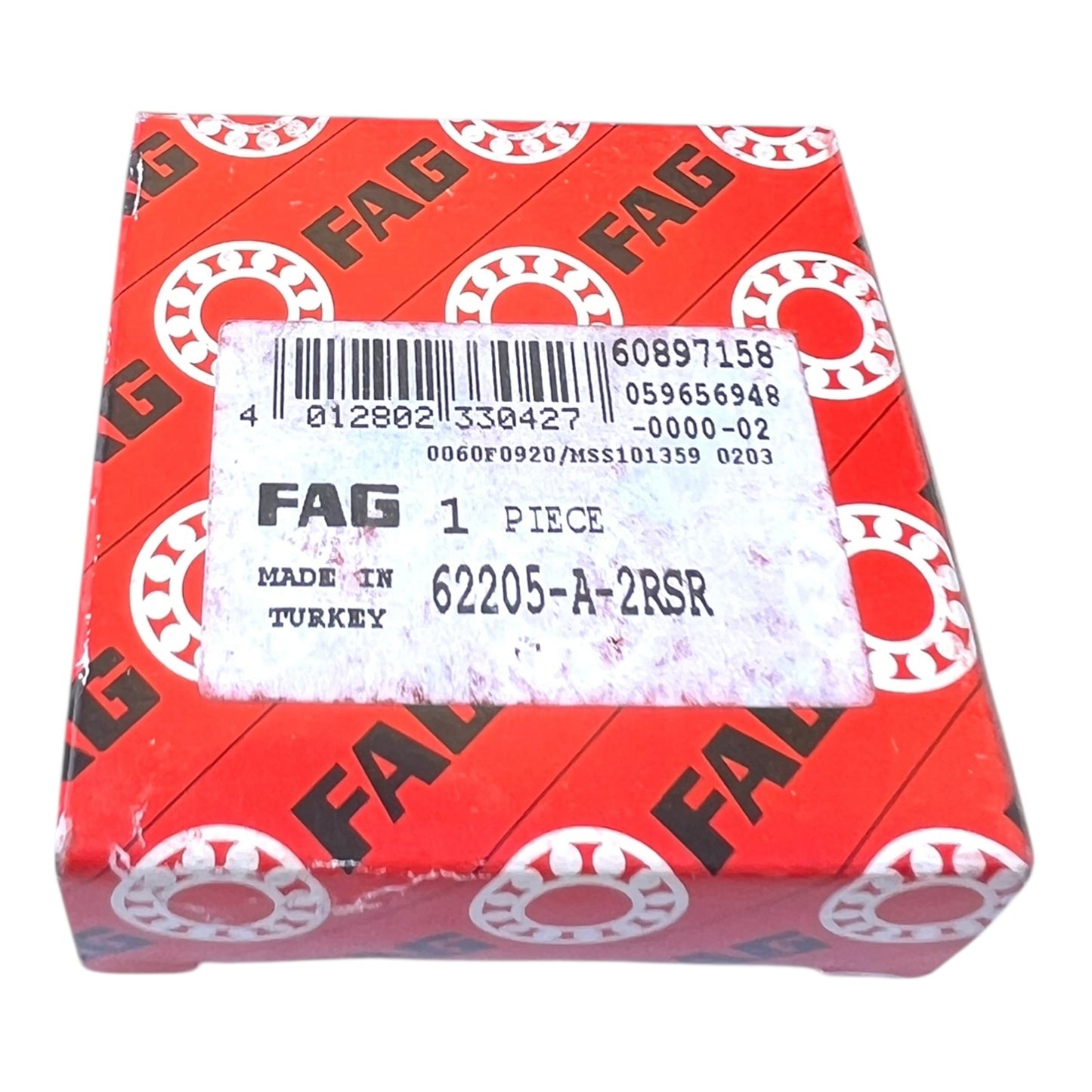 1x FAG 62205-A-2RSR Rillenkugellager 25x52x18 mm Kugellager