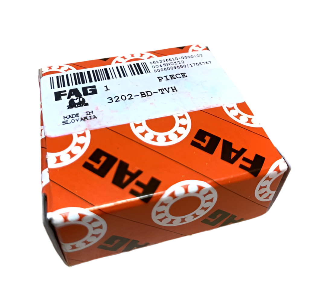 1x FAG 3202 BD-TVH angular contact ball bearing 15x35x15.9 mm X-Life 3202 BD TVH ball bearing