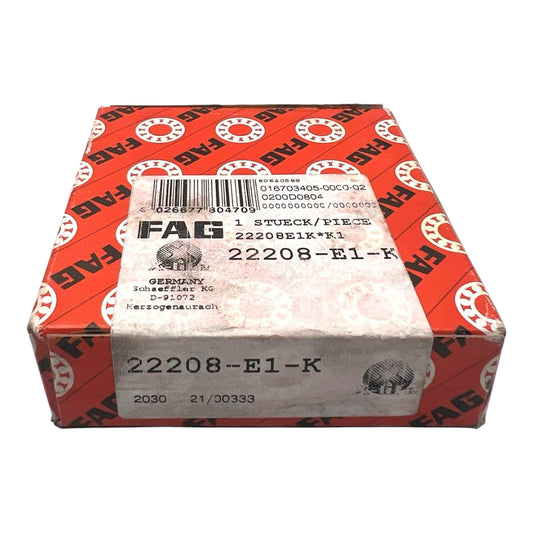 FAG 22208-E1-K Pendelrollenlager 40x80x23 mm konisch