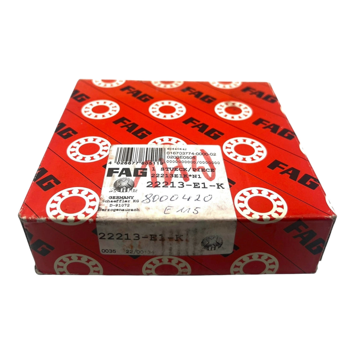 FAG 22213-E1-K Pendelrollenlager 65x120x31 mm konisch