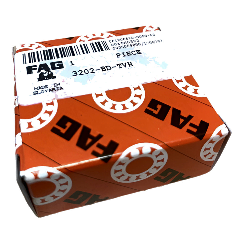 1x FAG 3202 BD-TVH angular contact ball bearing 15x35x15.9 mm X-Life 3202 BD TVH ball bearing
