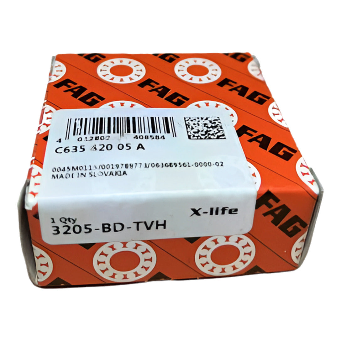 1x FAG 3205 BD-XL-TVH / BD-TVH angular contact ball bearing 25x52x20.6 mm ball bearing