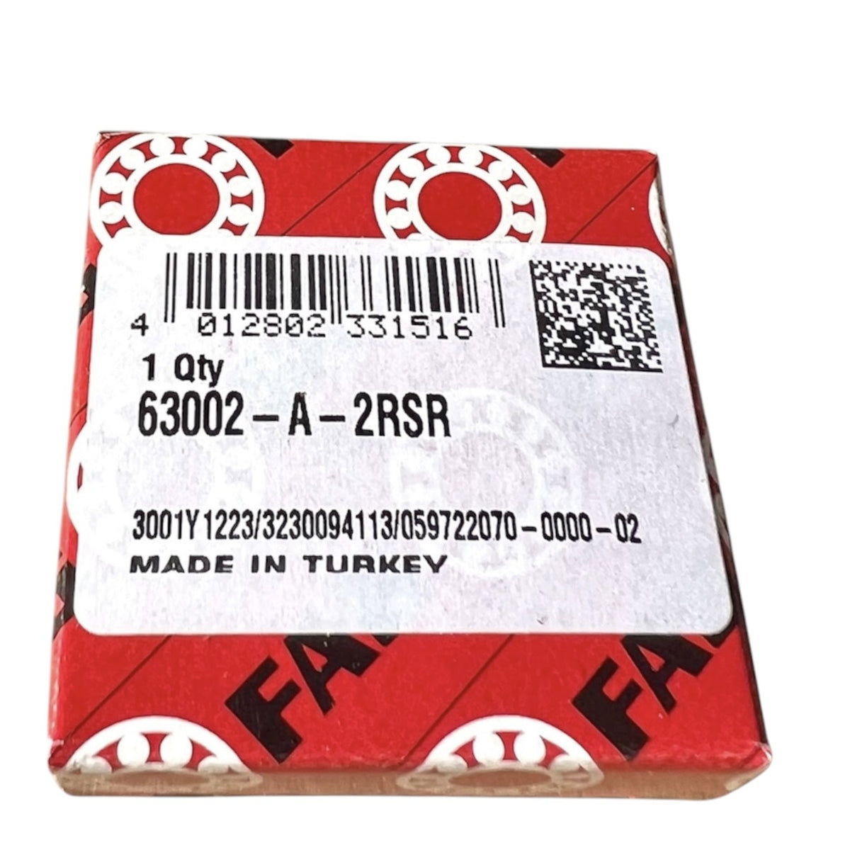 FAG 63002-A-2RSR Rillenkugellager 15x32x13 mm
