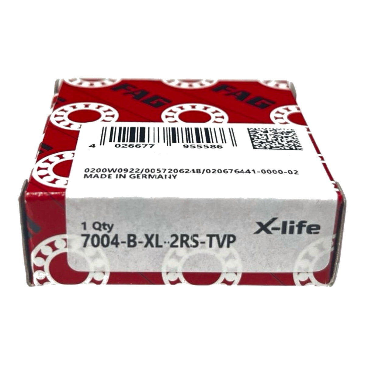 1x FAG 7004-B-XL-2RS-TVP Schrägkugellager 20x42x12 mm Kugellager
