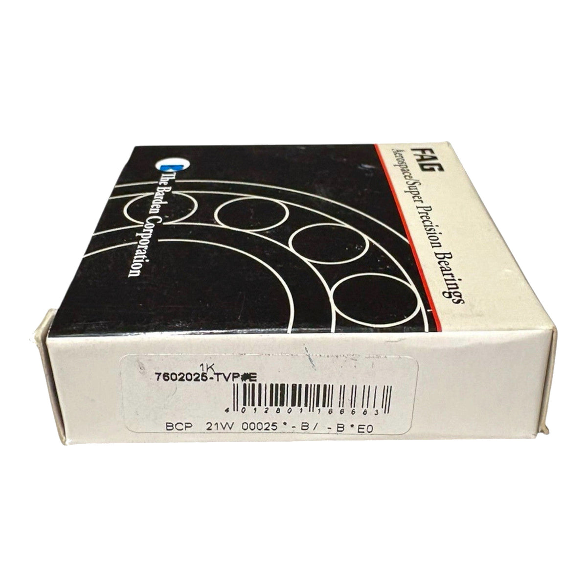 1x FAG 7602025-TVP Axial-Schrägkugellager 25x52x15 mm Kugellager