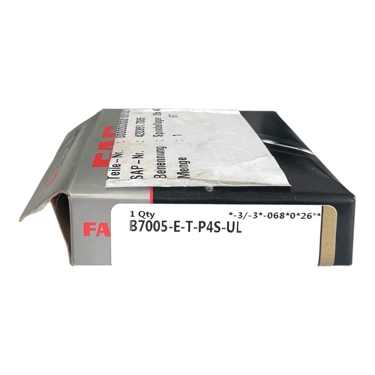 1x FAG B7005-E-T-P4S-UL Spindellager 25x47x12 mm Kugellager