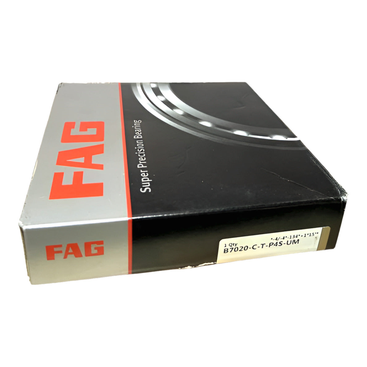 1x FAG B7020-CT-P4S-UM spindle bearing 100x150x24 mm B 7020 ball bearing