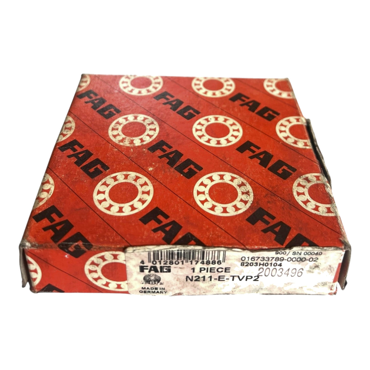 FAG N211-E-TVP2 = N 211 ECP Zylinderrollenlager 55x100x21 mm