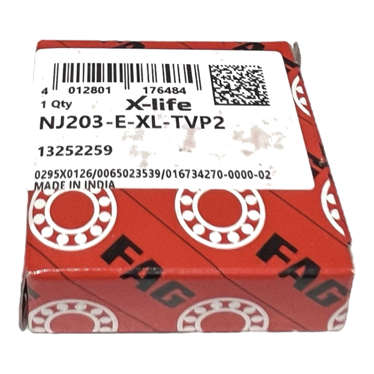FAG NJ203-E-XL-TVP2 Zylinderrollenlager 17x40x12 mm