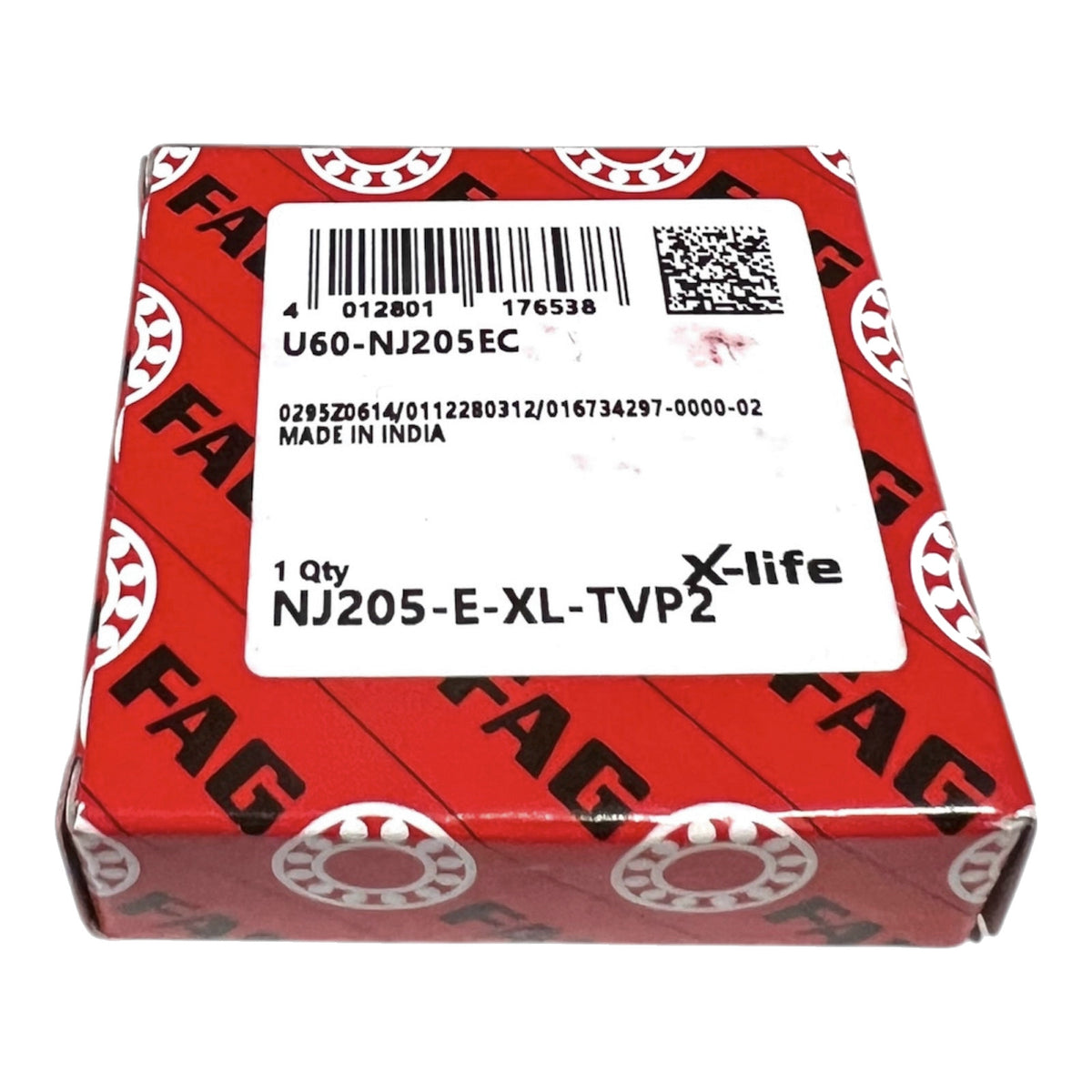 1x FAG NJ205-E-XL-TVP2 cylindrical roller bearing 25x52x15 mm ball bearing