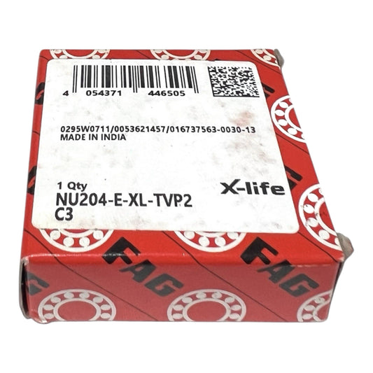 FAG NU204-E-XL-TVP2-C3 Zylinderrollenlager 20x47x14 mm