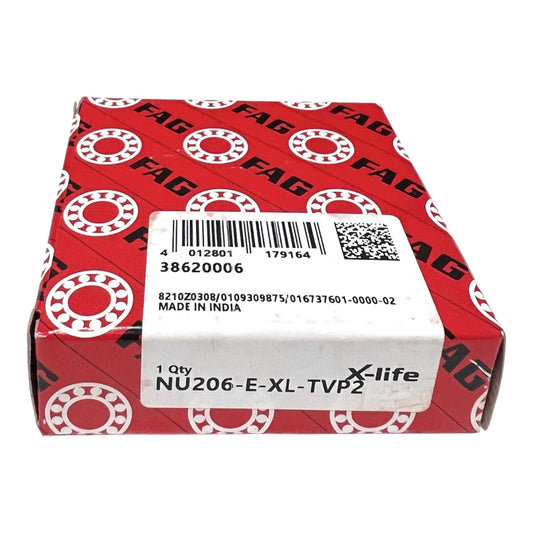FAG NU206-E-XL-TVP2 = NU 206 ECP Zylinderrollenlager 30x62x16 mm