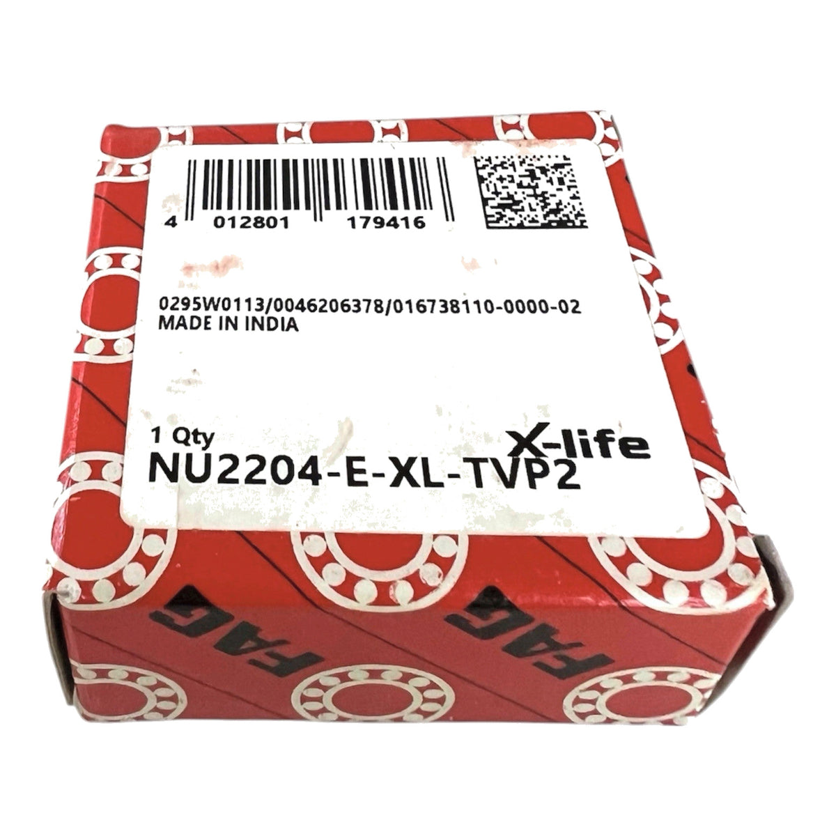 1x FAG NU2204-E-XL-TVP2 Zylinderrollenlager 20x47x18 mm Kugellager