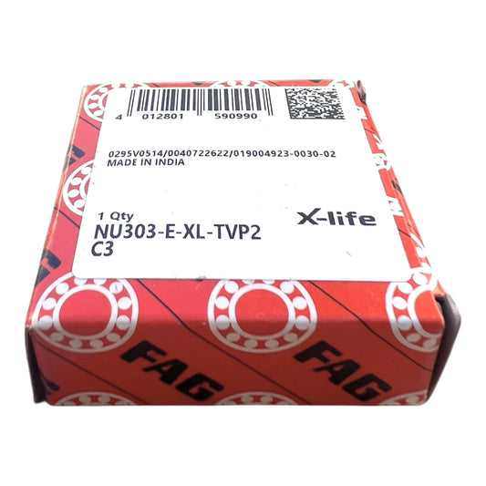 FAG NU303-E-TVP2-C3 Zylinderrollenlager 17x47x14 mm
