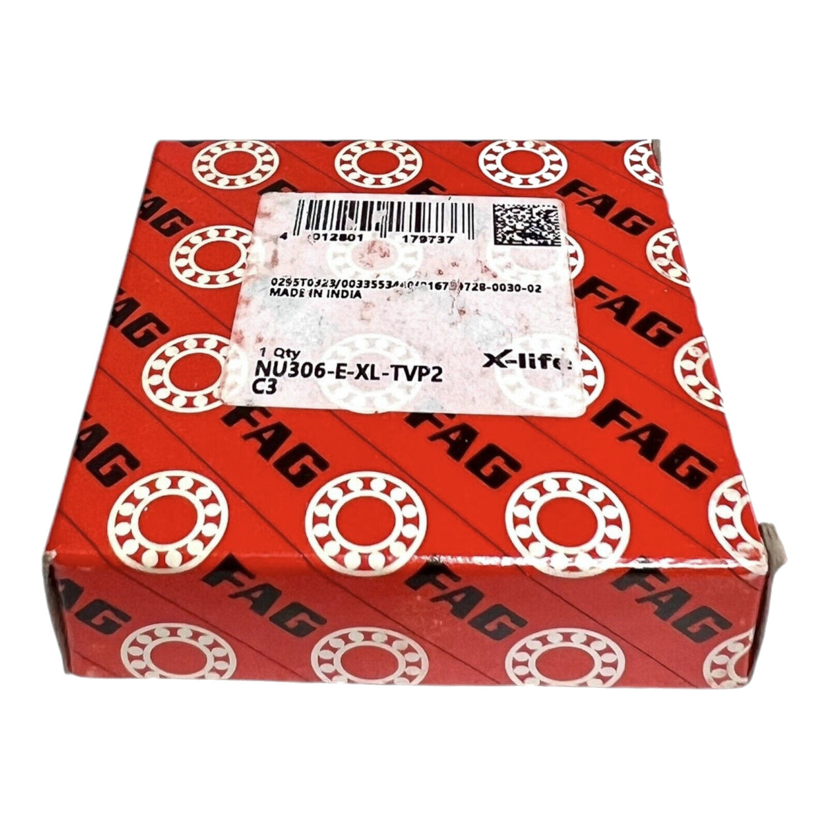 1x FAG NU306-E-XL-TVP2-C3 Zylinderrollenlager 30x72x19 mm X-Life Kugellager