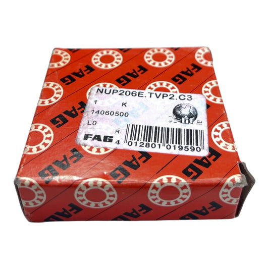 FAG NUP206-E-TVP2-C3 Zylinderrollenlager 30x62x16 mm