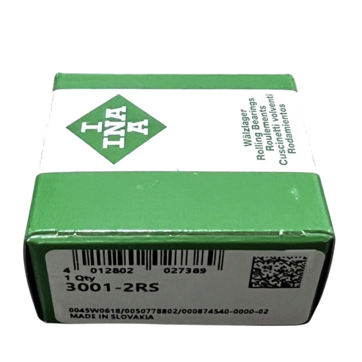 INA 3001-2RS Schrägkugellager 12x28x12 mm
