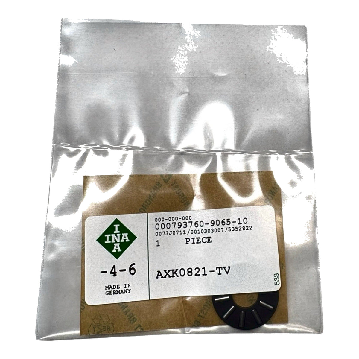 INA AXK0821-TV Axial-Nadellager AXK0821-TN 8x21x2 mm Axial-Nadelkranz