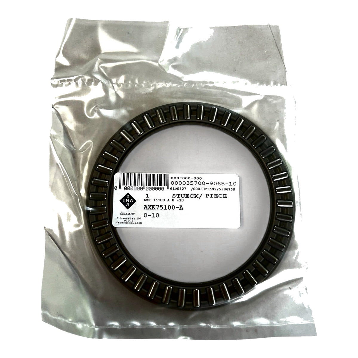 INA AXK75100-A Axial-Nadellager 75x100x4 mm
