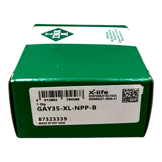 INA GAY35-XL-NPP-B Spannlager 35x72x35mm