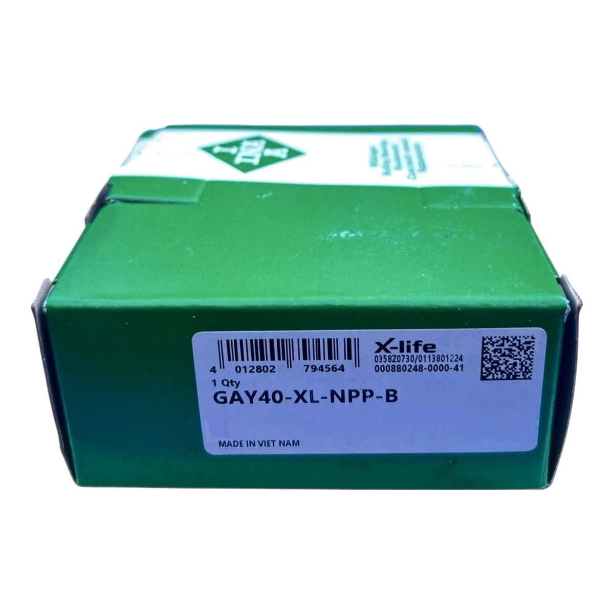 1x INA GAY40-XL-NPP-B Spannlager 40x80x39,5 mm Kugellager