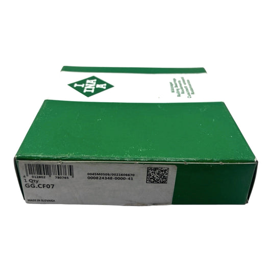 INA GG.CF07 = GEHCF07-GG Flanschlagergehäuse 72x118x25mm