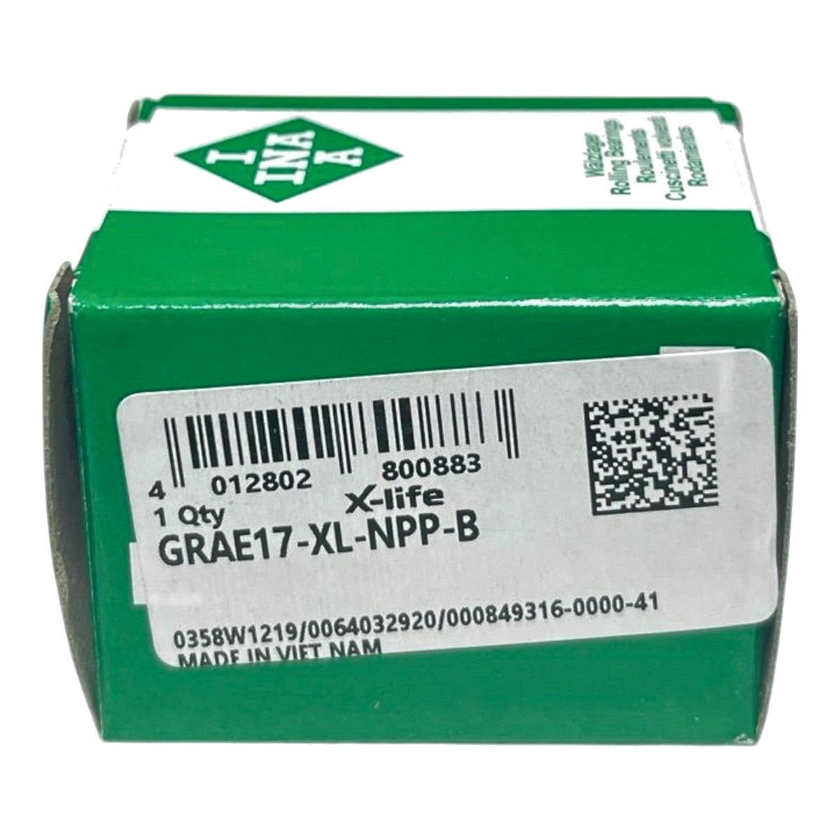 INA GRAE17-XL-NPP-B Spannlager 17x40x28,6mm