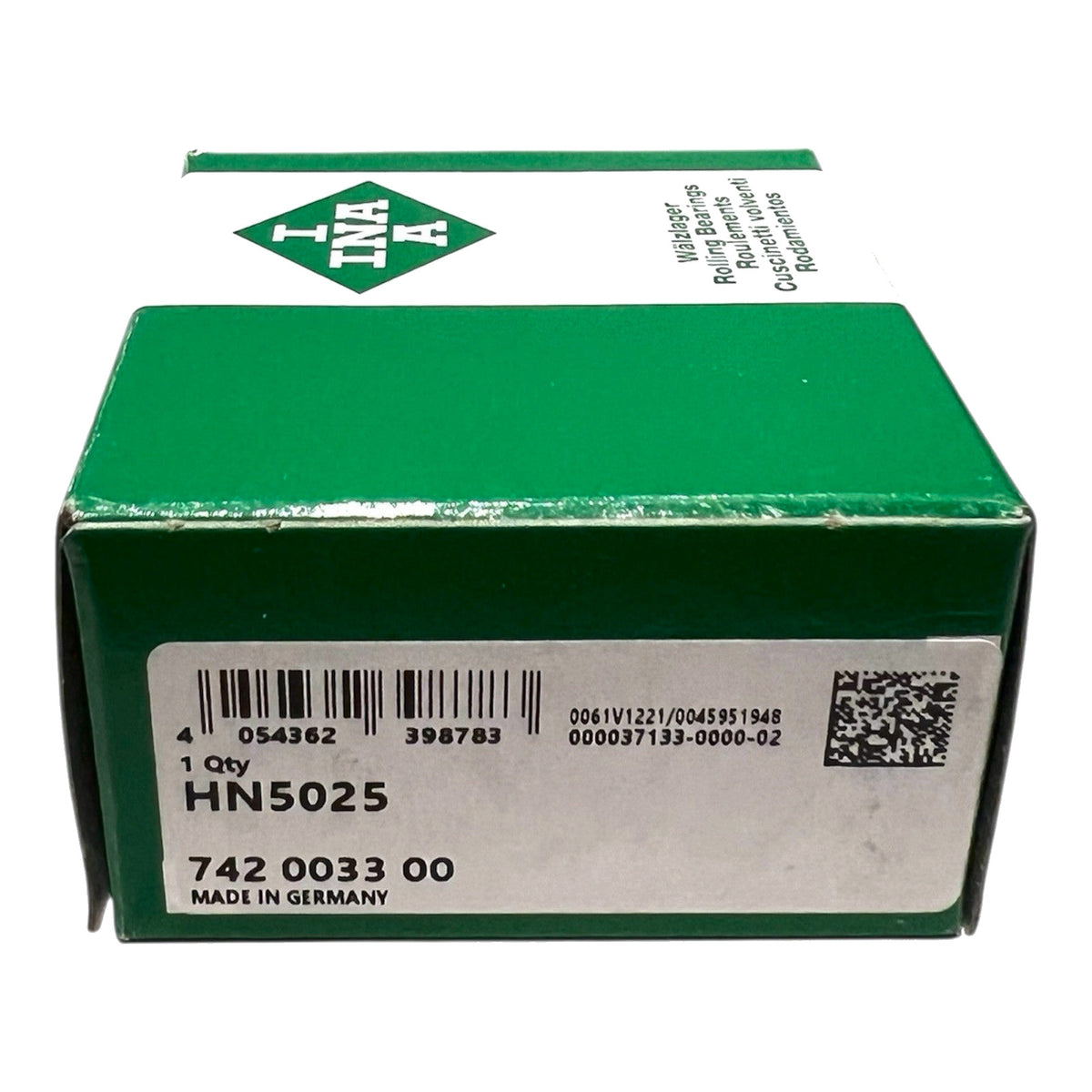 INA HN5025 Nadelhülse 50x58x25 mm HN 5025 vollnadelig