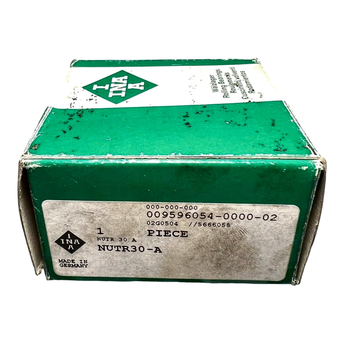 1x INA NUTR30-A Stützrolle 30x62x29 mm Kugellager