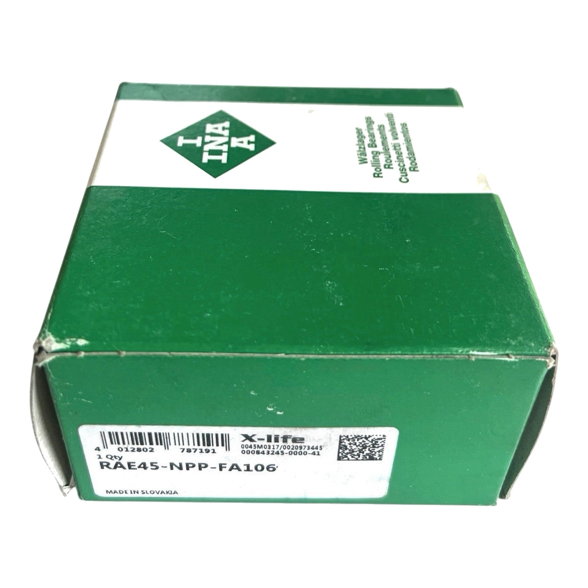 INA RAE45-NPP-FA106 Spannlager 45x85x43,8mm