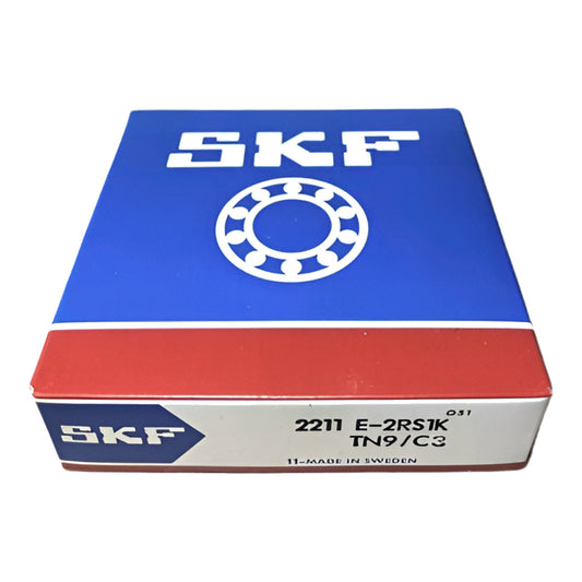 SKF 2211 E-2RS1KTN9/C3 Pendelkugellager 55x100x25 mm konisch