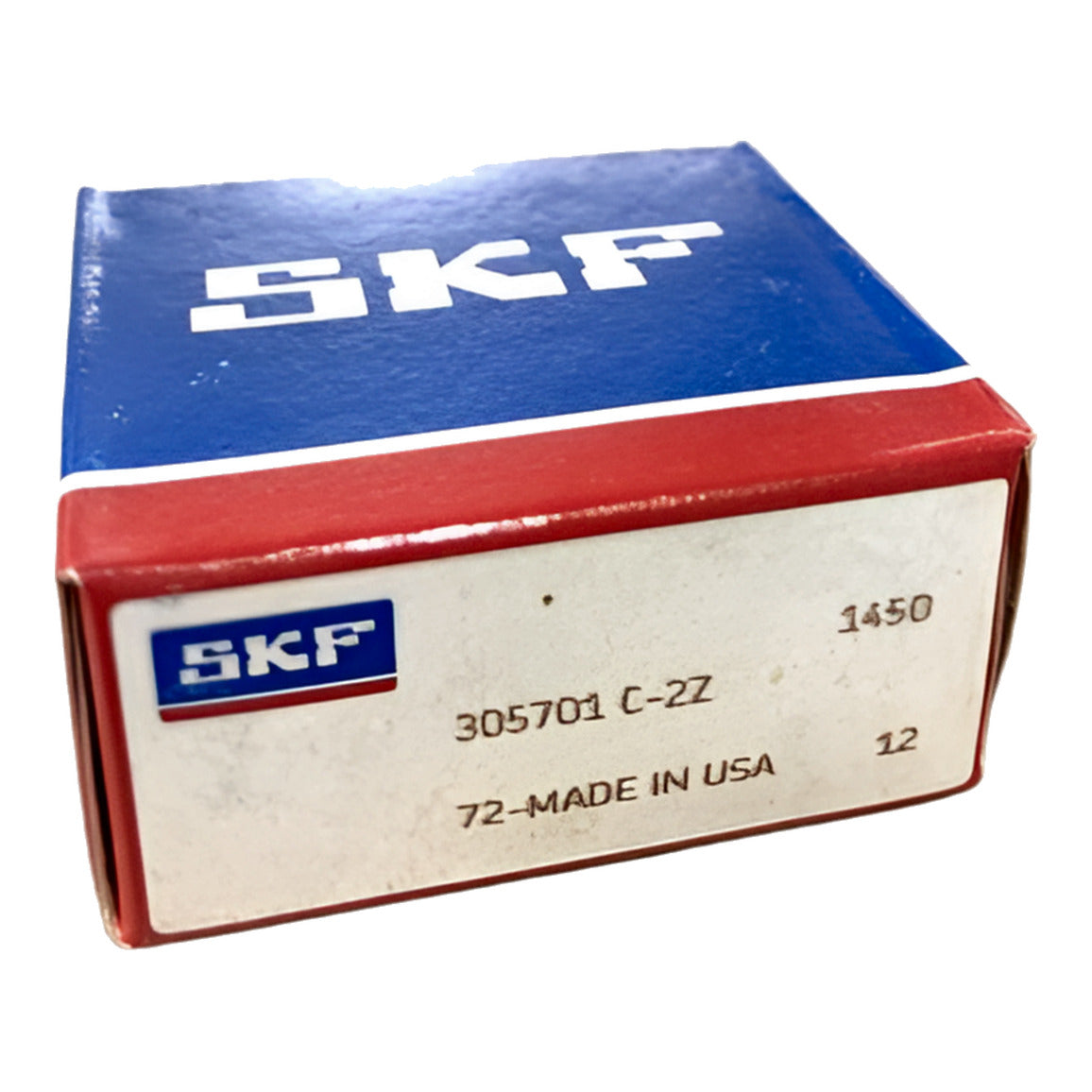 1x SKF 305701 C-2Z roller 12x35x15.9 mm double row ball bearing