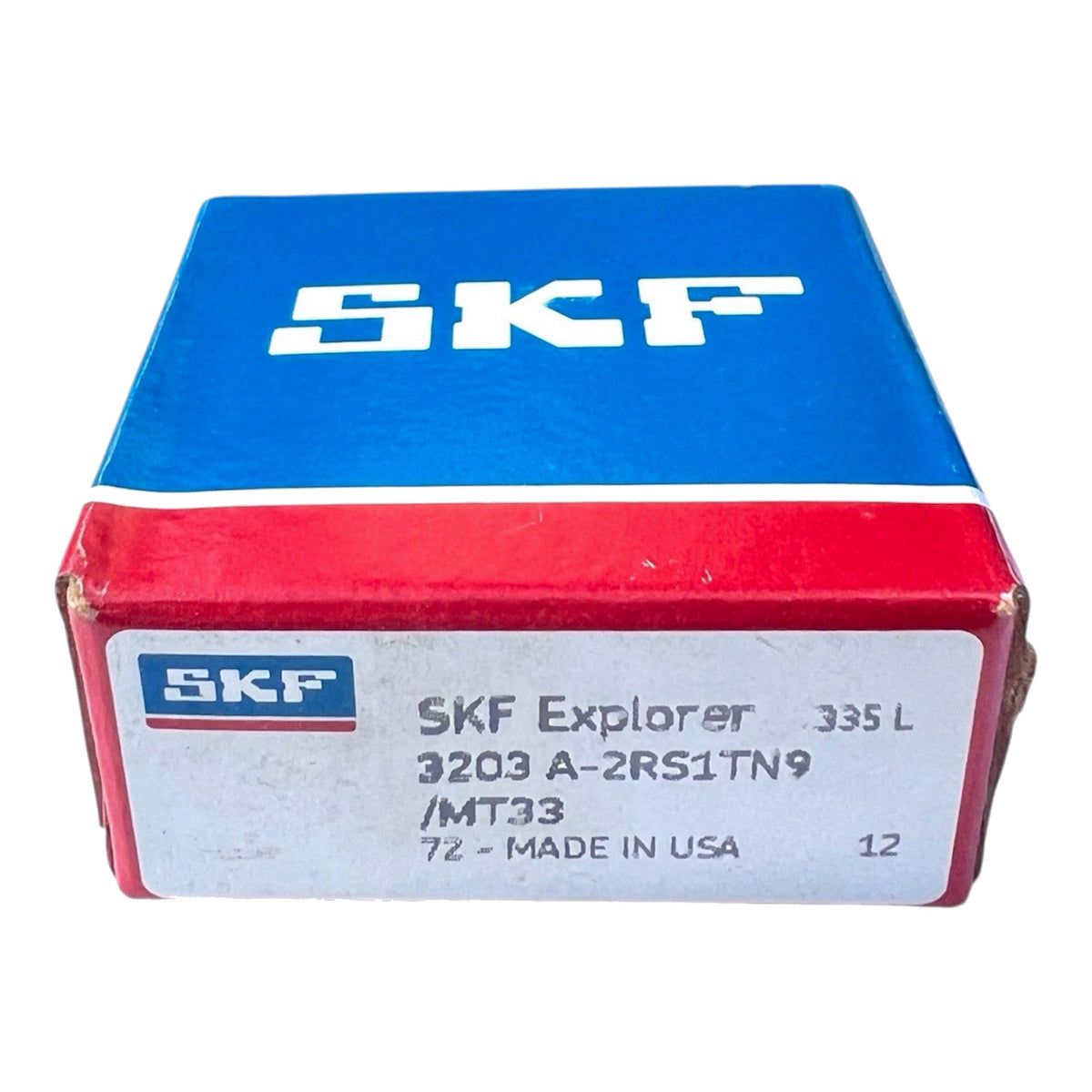 1x SKF 3203 A-2RS1TN9/MT33 Schrägkugellager 17x40x17,5 mm Kugellager