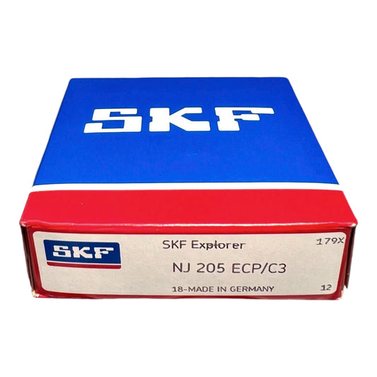 SKF NJ205 ECP/C3 Zylinderrollenlager 25x52x15 mm NJ 205 ECP/C3