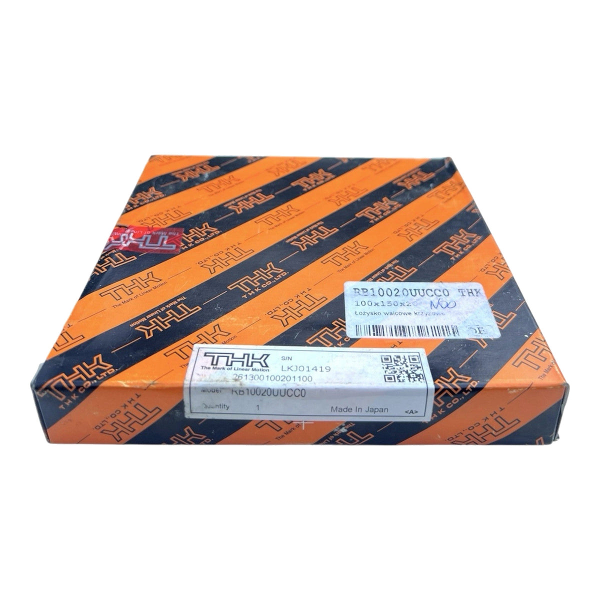 1x THK RB10020UUCC0 Kreuzrollenlager 100x150x20 mm RB10020-UU-CC0 LKJ01419