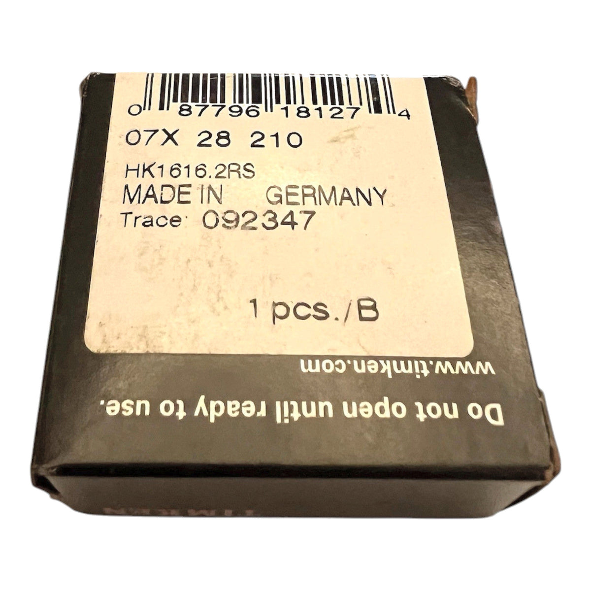 TIMKEN HK1616 2RS = HK-1616-LL Nadelhülse 16x22x16 mm Nadellager – Bild 2