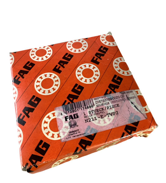 1x FAG N211-E-TVP2 = N 211 ECP Zylinderrollenlager 55x100x21 mm Kugellager