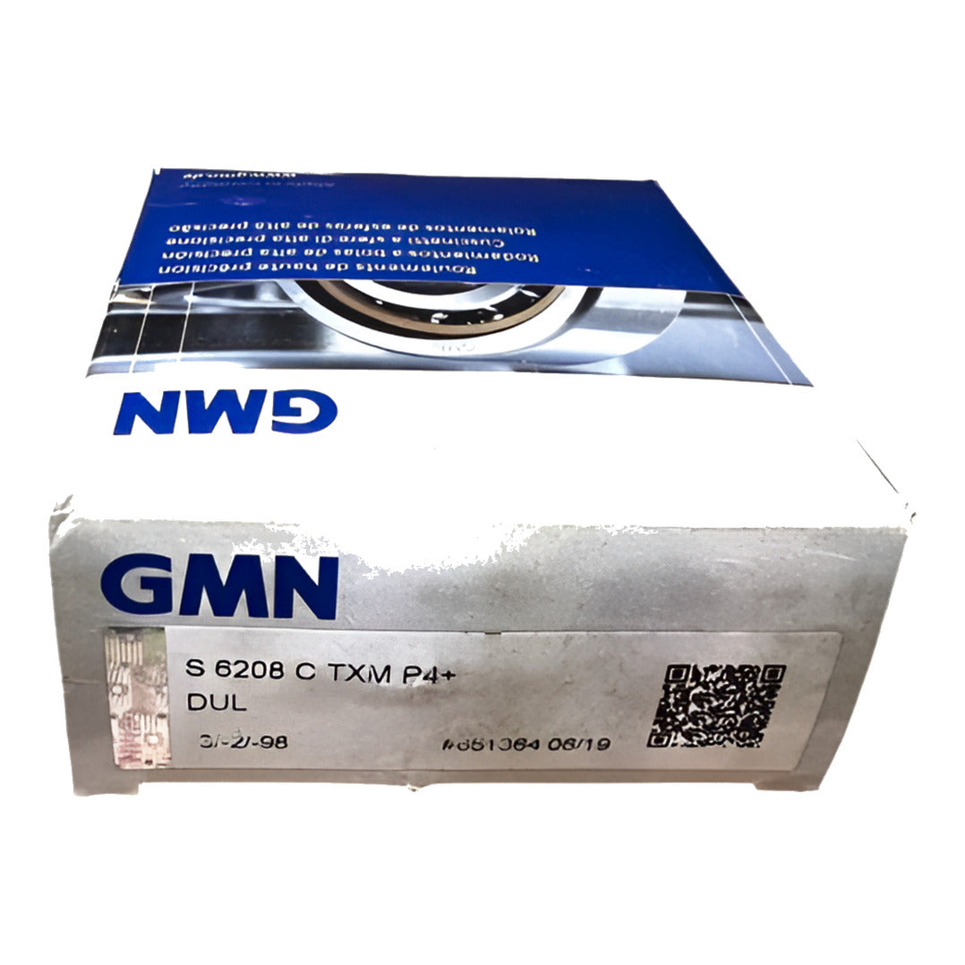 2x GMN S 6208 C TXM P4+ DUL Spindelkugellager 40x80x18mm S6208